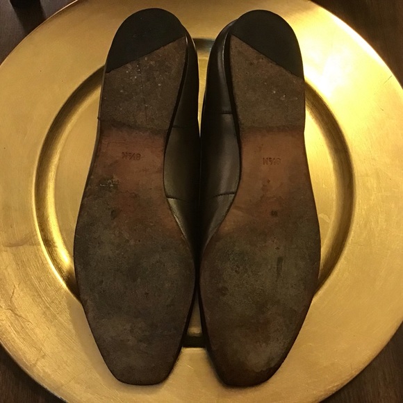 🥿🥿Enzo Angiolini Pewter Leather Flats Size 8.5 ✨✨ - Picture 6 of 8